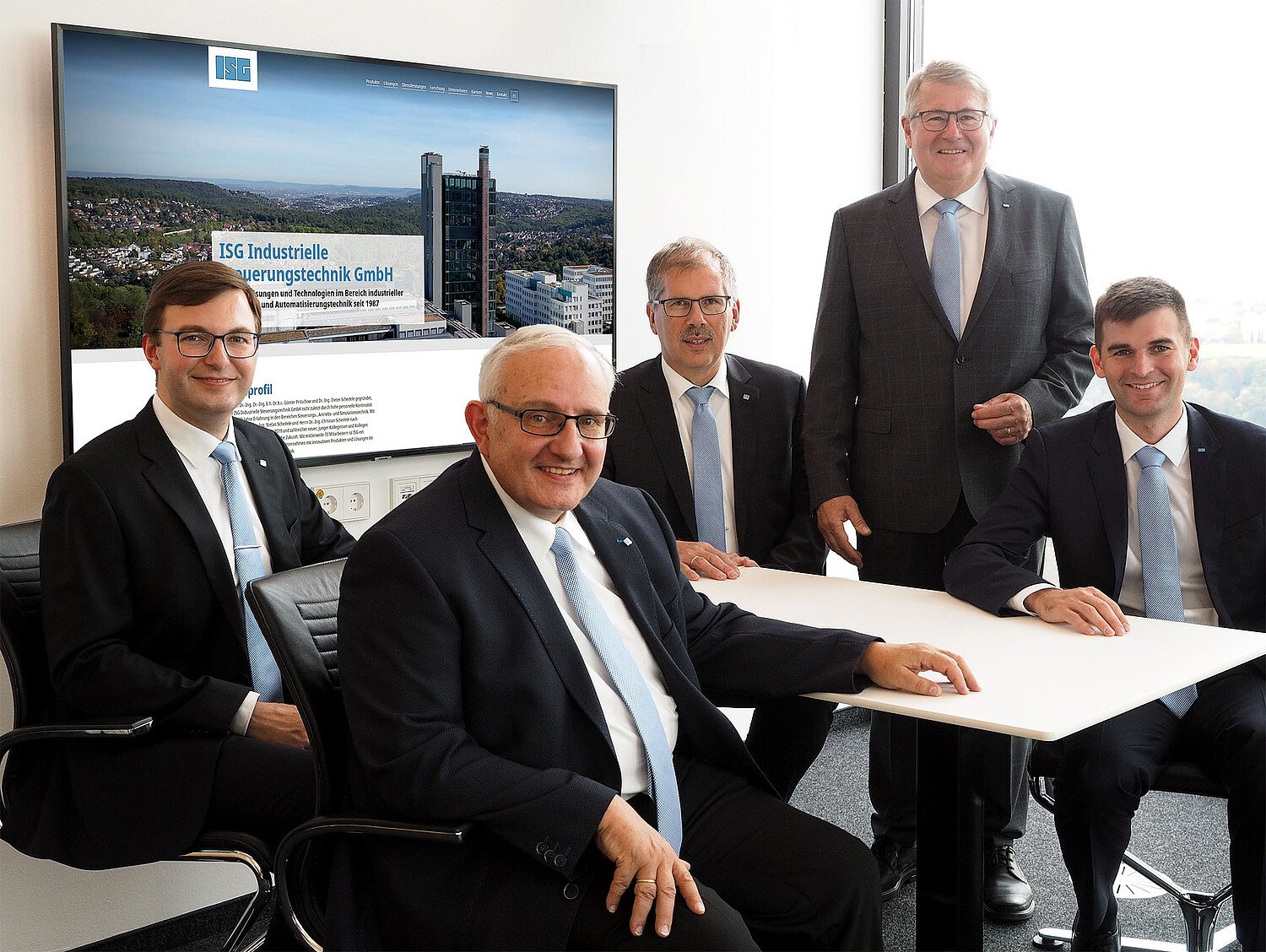 Management board of the ISG Industrielle Steuerungstechnik GmbH