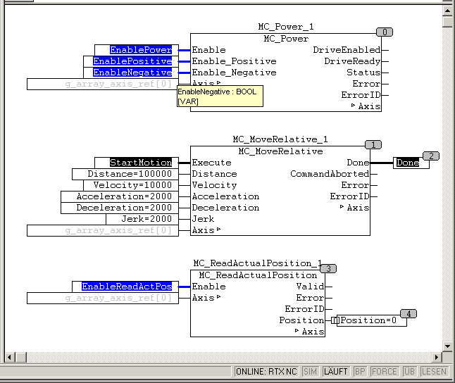 Setting controller and feed release at MC_Power_1