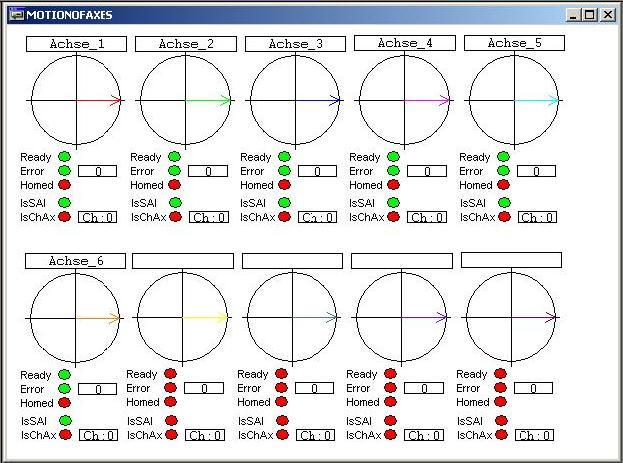 Visualisierung MotionOfAxes
