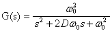 Simulation drive transmit function of the filter